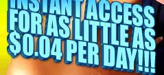 Instant Access for as Little as 4 Cents a Day!